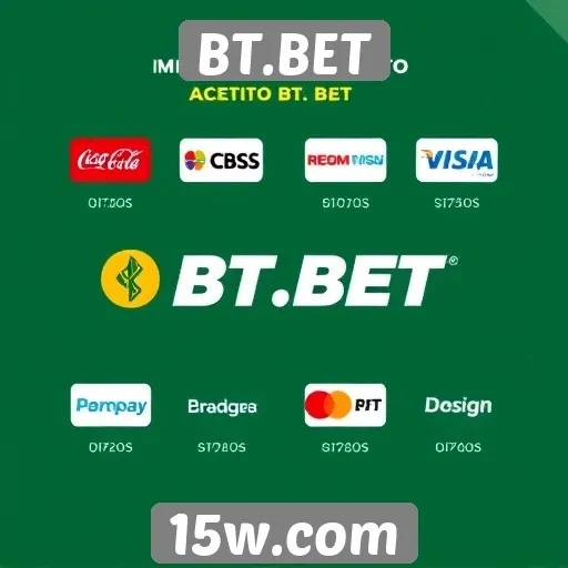 Métodos de pagamento aceitos pelo BT.BET
